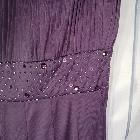 Jessica Howard purple formal sleeveless dress - Picture 4 of 10